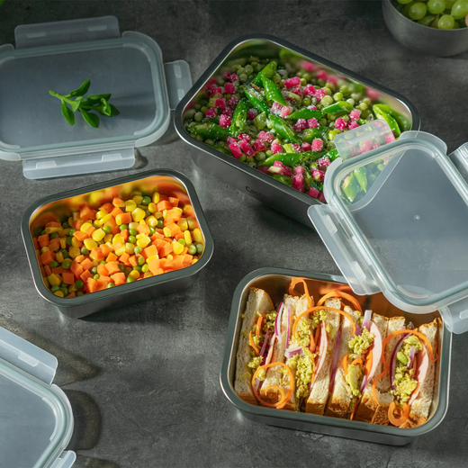 Castey Foodie: los tuppers de acero inoxidable aptos para microondas que están revolucionando las cocinas de Europa
