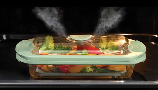 El nuevo estuche de vapor de vidrio Lékué: la evolución definitiva para cocinar sano, rápido y con un resultado espectacular