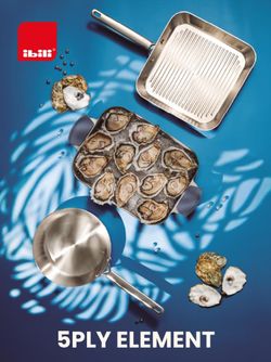 Ibili Element: las sartenes de acero inoxidable que convierten cualquier cocina en una pequeña cocina profesional