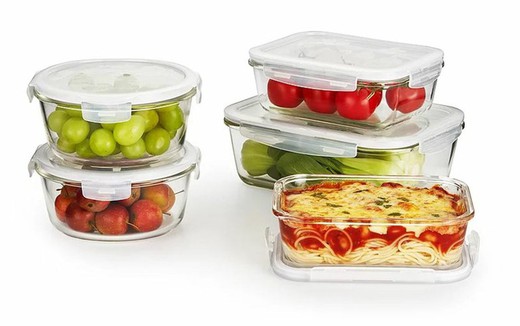 Oven-safe Airtight Glass Lunch Boxes! We have them all!