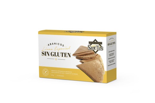 Abanicos Artesanos Sin Gluten 50 grs Saint Tirs