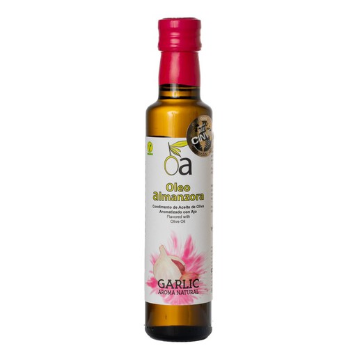 Aceite Oliva Virgen Extra Aromatizado Ajo 250 ml Oleo Almanzora