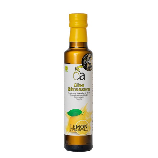 Aceite Oliva Virgen Extra Aromatizado Limón 250 ml Oleo Almanzora