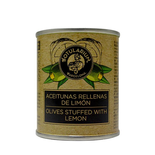 Aceitunas al limón Latitas Mini Bar 50 grs Botularium