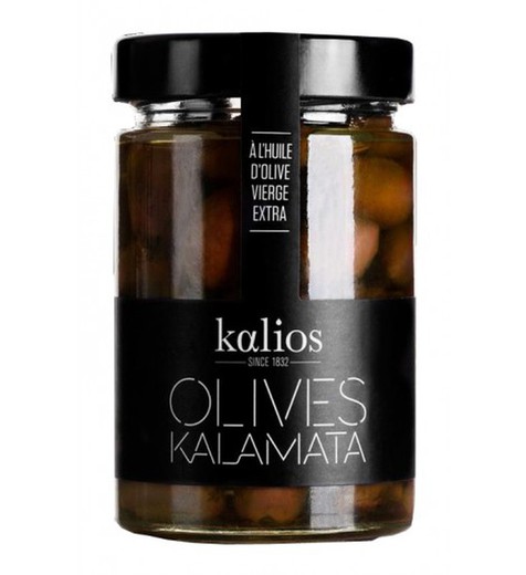 Olives Kalamata à l'huile d'olive extra vierge 310 g kalios