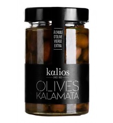 Kalamata udstenede oliven i ekstra jomfru olivenolie 310 g kalios