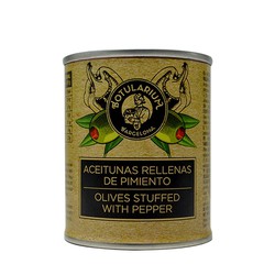 Aceitunas rellenas de pimiento Latitas Mini Bar 50 grs Botularium