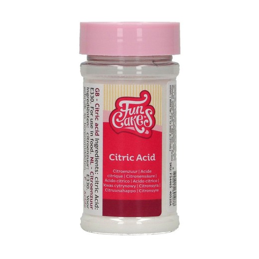 Citric acid 80 grs funcakes