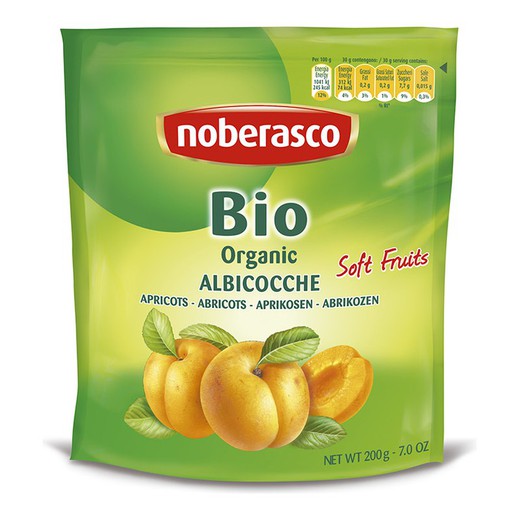 Bløde abrikoser uden sten Noberasco 200g bio-økologisk