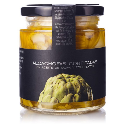 Alcachofa confitadas en aceite de oliva la chinata 240 grs