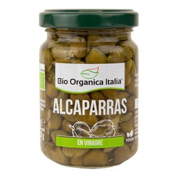 Caper vinegar bio organic italy 140g bio ecological