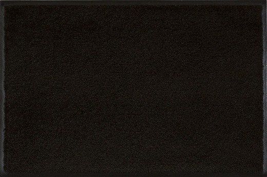 Alfombra Lavable Wash Dry Original Negra 75 x 120 cms