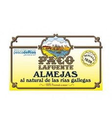 Almejas al natural  18-20 pza paco lafuente ol115 g