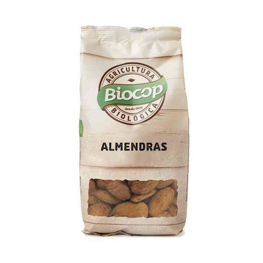Raw whole almond biocop 150 g organic bio