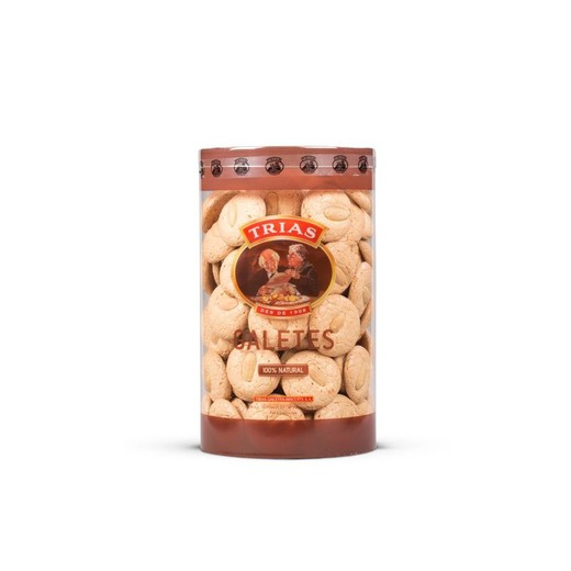 Almond nuts 1300 gr trias biscuits (special jar)