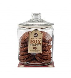 Αμερικάνικα μπισκότα brownie - κουτί 36 μπισκότα 60 gr - 2,16 kg
