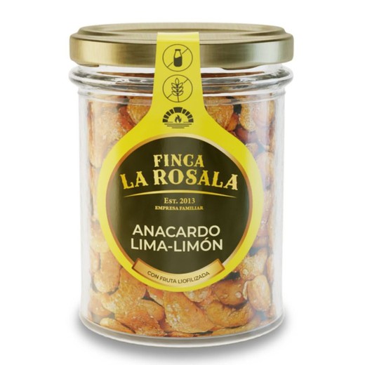 Anacardo Lima-Limón Tarro 90 grs Frutos Secos La Rosala