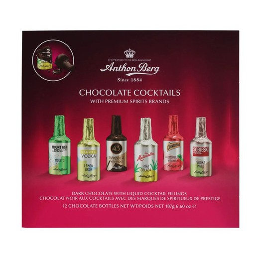 Anthon Berg Chocolate Cocktails 12 Pack 187g