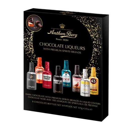 Anthon Berg Chocolate Liqueurs 8 Pack 125g