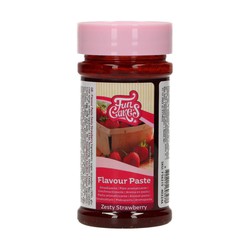 Aroma in sour strawberry paste 100 grs funcakes