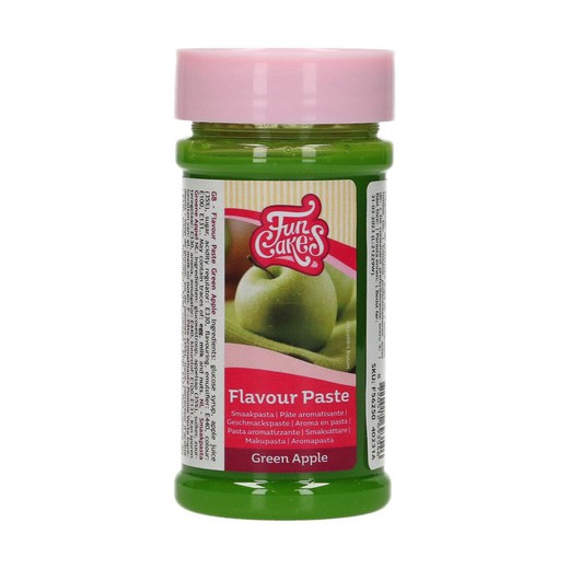 Aroma in green apple paste 100 grs funcakes
