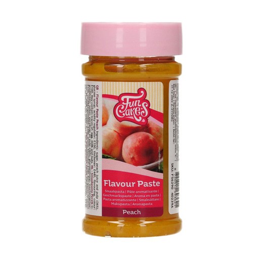 Aroma in peach paste 100 grs funcakes