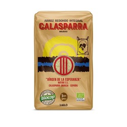 Arroz e.plastico integral calasparra 1kg bio ecológico