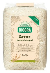 Arroz Jazmín Integral 500g Ecológico Biogra