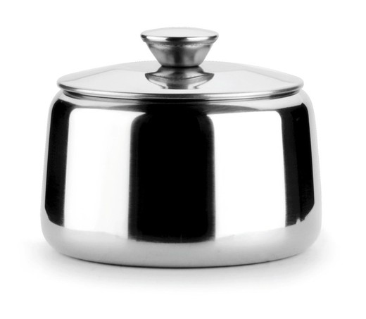 Stainless steel sugar bowl 0.23l Lacor Hostelería Classic