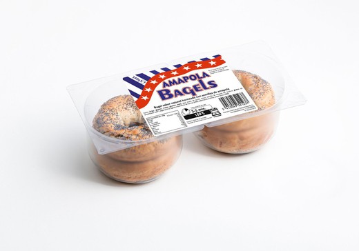 Bagel americano amapola 340 grs