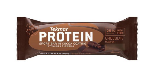 Barretta proteica al cioccolato 60 gr di proteine tekmar