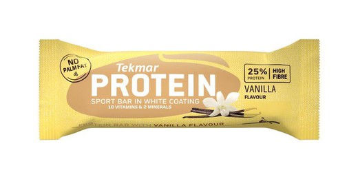 Barre protéinée vanille 60 grs tekmar protein