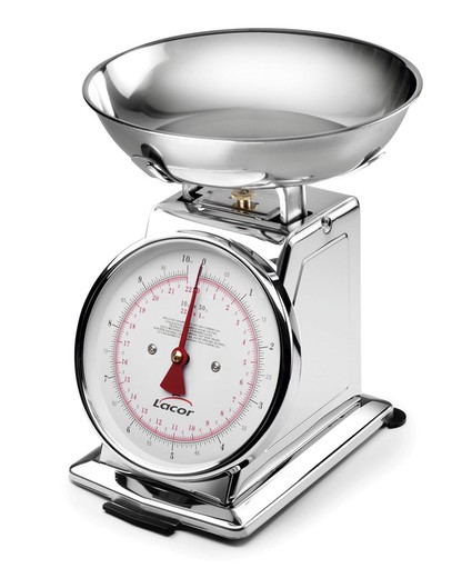 Mechanical Scale With Stainless Steel Bowl 5 Kgs Lacor