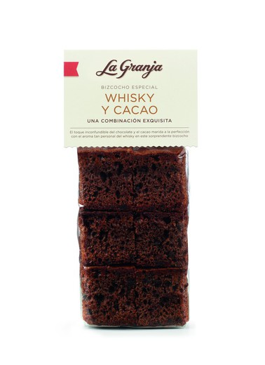 Génoise spéciale whisky et cacao 350g la ferme