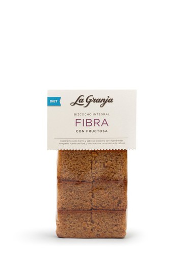 Wholemeal fiber cake with fructose 350g diet without added sugar from the farm