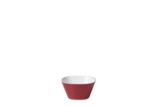 Bowl food serving bowl conix 250 ml red