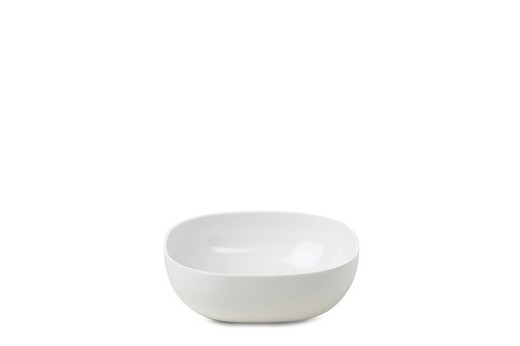 Bowl food serving bowl synthesis 600 ml white