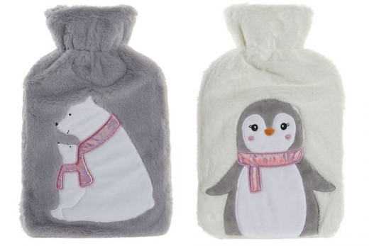 Bolsa agua caliente regalo navidad pingüinos