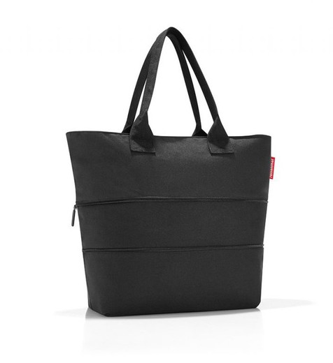 Expandable shopping bag e1 black Reisenthel
