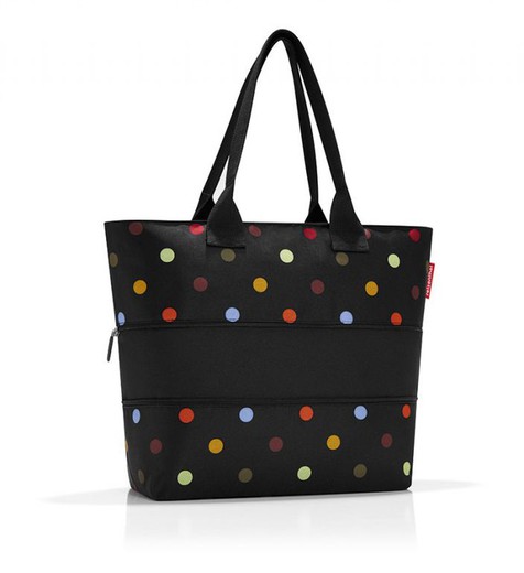 Reisenthel e1 dots extendable shopping bag