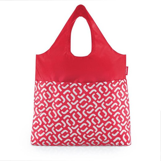 Mini maxi shopper e sacola de compras Reisenthel vermelha exclusiva