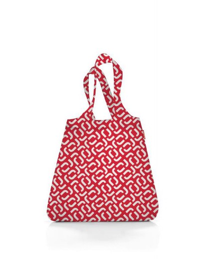 Mini maxi, charakterystyczna czerwona torba na zakupy Reisenthel