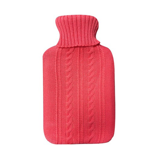 Mimo Hot Water Bottle 1.7l Red Lining 20x32 cm