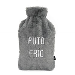 Bolsa de Agua Puto Frío Gris Fisura Ideal Regalo