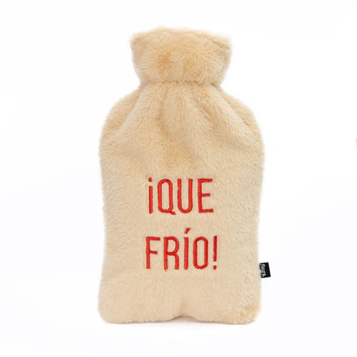 Water Bag How Cold! Beige Fissure Ideal Gift