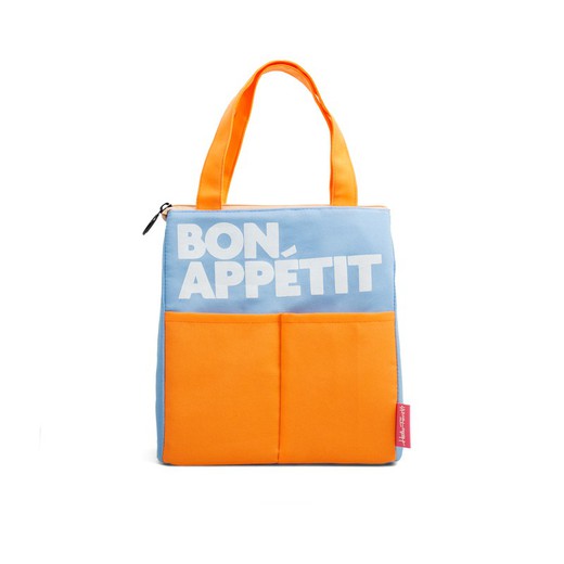 Bolsa De Almuerzo Isotérmica Bon Appétit Naranja Ferretti Ideal Regalo