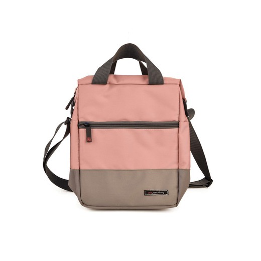 Lunchbag urban soft pink