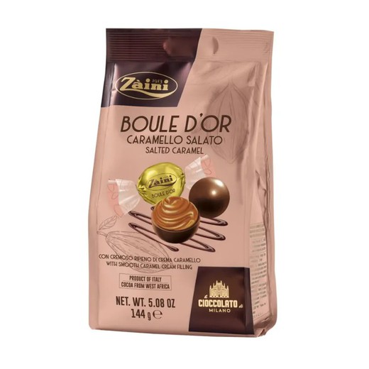 Bombones Zaini Boule d'Or Chocolate Caramelo Salado 144g