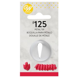 Boquilla decoración flor num 125 wilton
