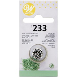 Boquilla decoración multi num 233 wilton